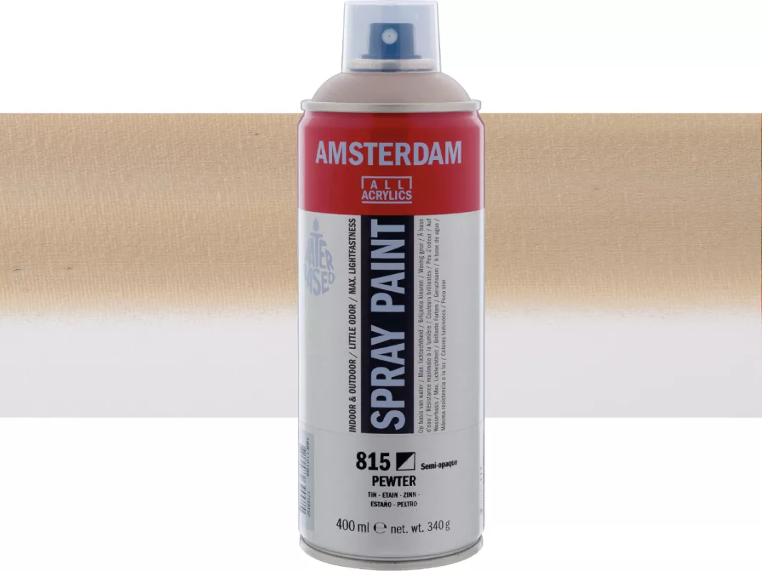 Akrylový sprej Amsterdam 400 ml - varianty - Pewter 815