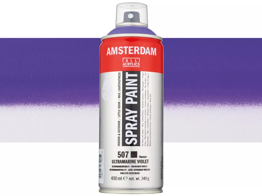 Akrylový sprej Amsterdam 400 ml - varianty - Ultramarine Violet 507