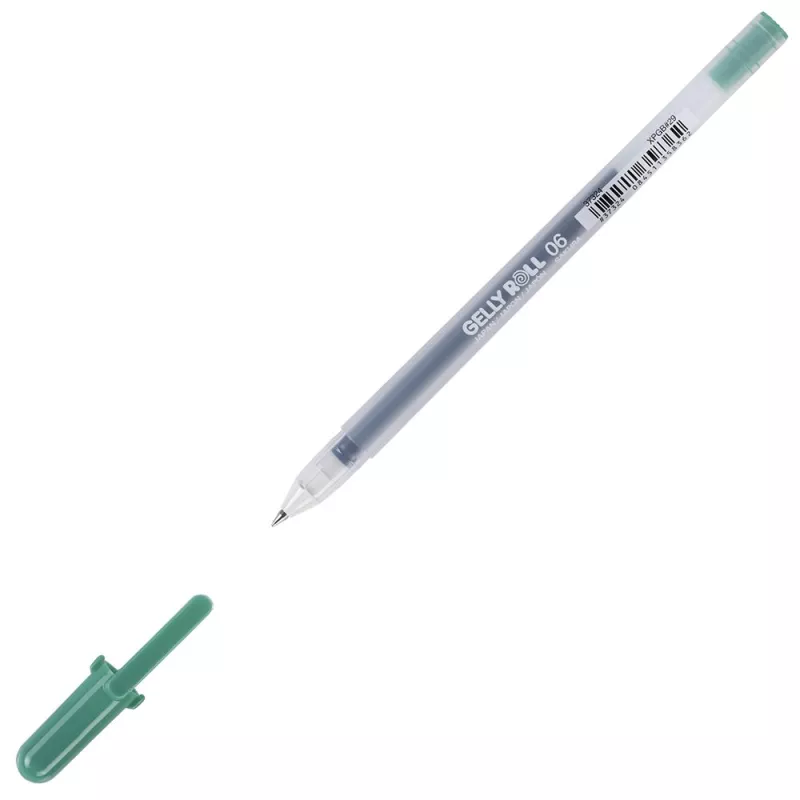 Gelové fixy Gelly CLASSIC 06 - varianty - Classic 06 Green Sakura