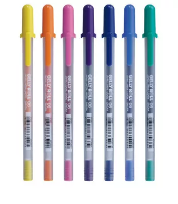 Gelové fixy Gelly CLASSIC 06 - varianty | Classic 06 Brown, Classic 06 Opera Red, Classic 06 Lavender, Classic 06 Royal Blue, Classic 06 Red, Classic 06 Pink, Classic 06 Burgundy, Classic 06 Light Blue, Classic 06 Purple, Classic 06 Emerald, Classic 06 Yellow Green, Classic 06 Green, Classic 06 Yellow, Classic 06 Fresh Green, Classic 06 Blue, Classic 06 Black 