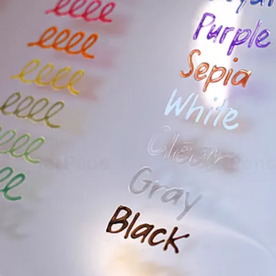 Gelové fixy Gelly GLAZE 3D - varianty Sakura