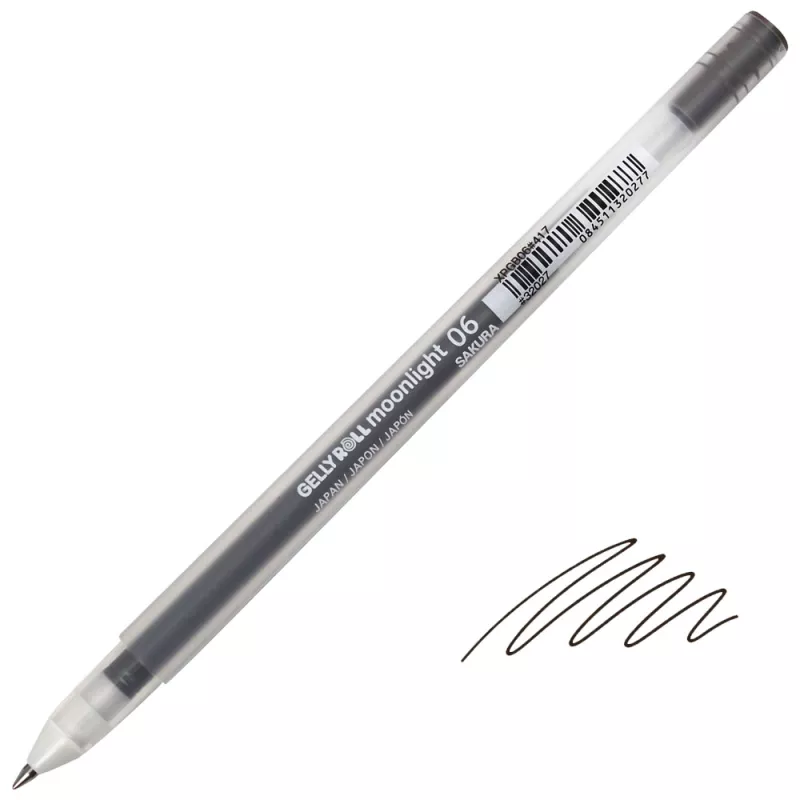 Gelové fixy Gelly MOONLIGHT - varianty - 417 VanDyke Brown Sakura