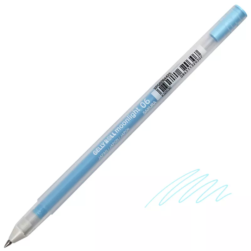 Gelové fixy Gelly MOONLIGHT - varianty - 425 Sky Blue Sakura