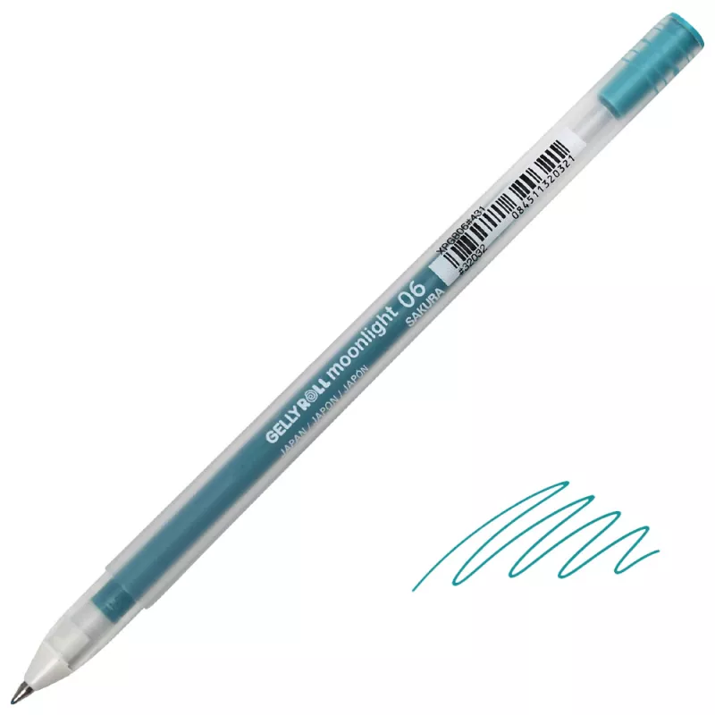 Gelové fixy Gelly MOONLIGHT - varianty - 431 Blue Green Sakura
