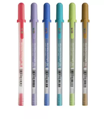 Gelové fixy Gelly MOONLIGHT - varianty | 412 Pale Brown, 415 Yellow Ochre, 417 VanDyke Brown, 422 Bordeaux, 423 Lavender, 425 Sky Blue, 428 Leaf Green, 431 Blue Green, 432 Fresh Green, 438 Ultramarin, 440 Blue Grey, 441 Light Warm Grey, 444 Cool Grey, 445 Warm Grey, 446 Green Grey, 403 Fluo Yellow, 405 Fluo Orange, 418 Fluo Vermil, 419 Red, 420 Fluo Pink, 421 Magenta Pink, 424 Purple, 427 Fluo Green, 429 Green, 436 Blue