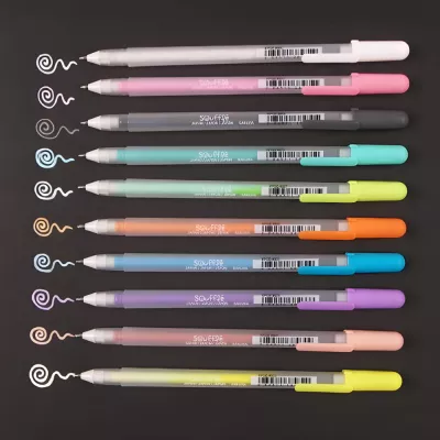 Gelové fixy Gelly SOUFFLE 3D - varianty Sakura