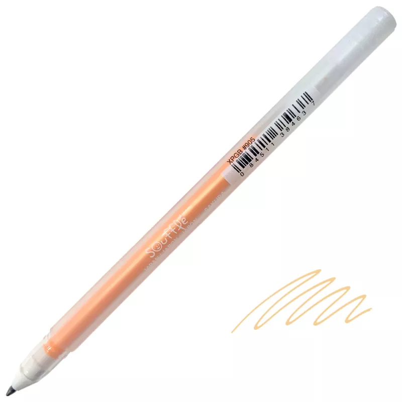 Gelové fixy Gelly SOUFFLE 3D - varianty - Souffle 3D Orange Sakura