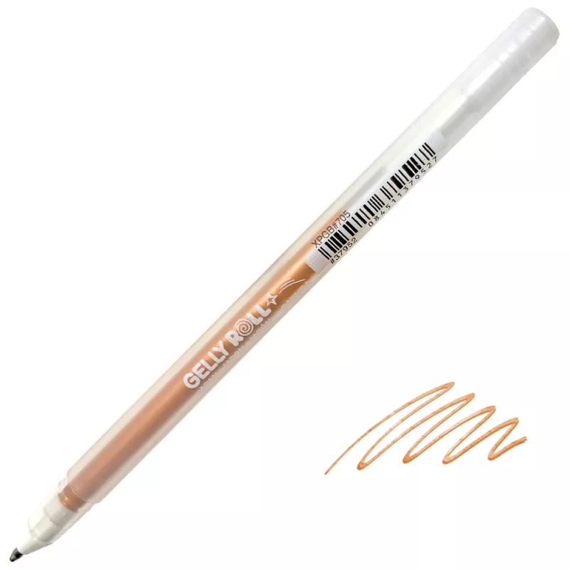 Gelové fixy Gelly STARDUST - varianty - Stardust 705 Copper Sparkle Sakura