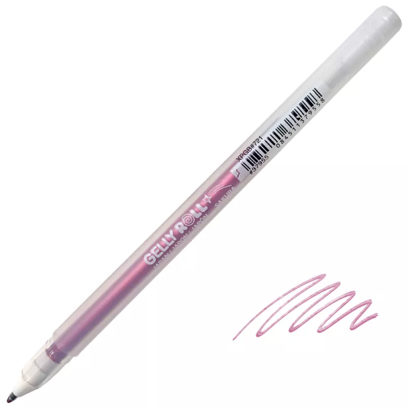 Gelové fixy Gelly STARDUST - varianty - Stardust 721 Rose Sparkle Sakura