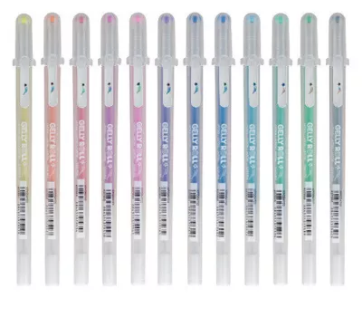 Gelové fixy Gelly STARDUST - varianty | Stardust 700 Clear Sparkle, Stardust 703 Golden Sparkle, Stardust 705 Copper Sparkle, Stardust 719 Red Sparkle, Stardust 720 Pink Sparkle, Stardust 721 Rose Sparkle, Stardust 724 Purple Sparkle, Stardust 725 Sky Sparkle, Stardust 727 Lime Sparkle, Stardust 729 Green Sparkle, Stardust 736 Blue Sparkle, Stardust 738 Marine Sparkle, Stardust 744 Grey Sparkle