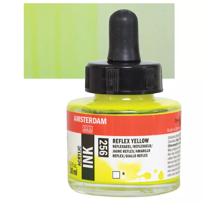 Inkoust akryl Amsterdam 30ml - varianty - 256 Reflex Yellow Royal Talens