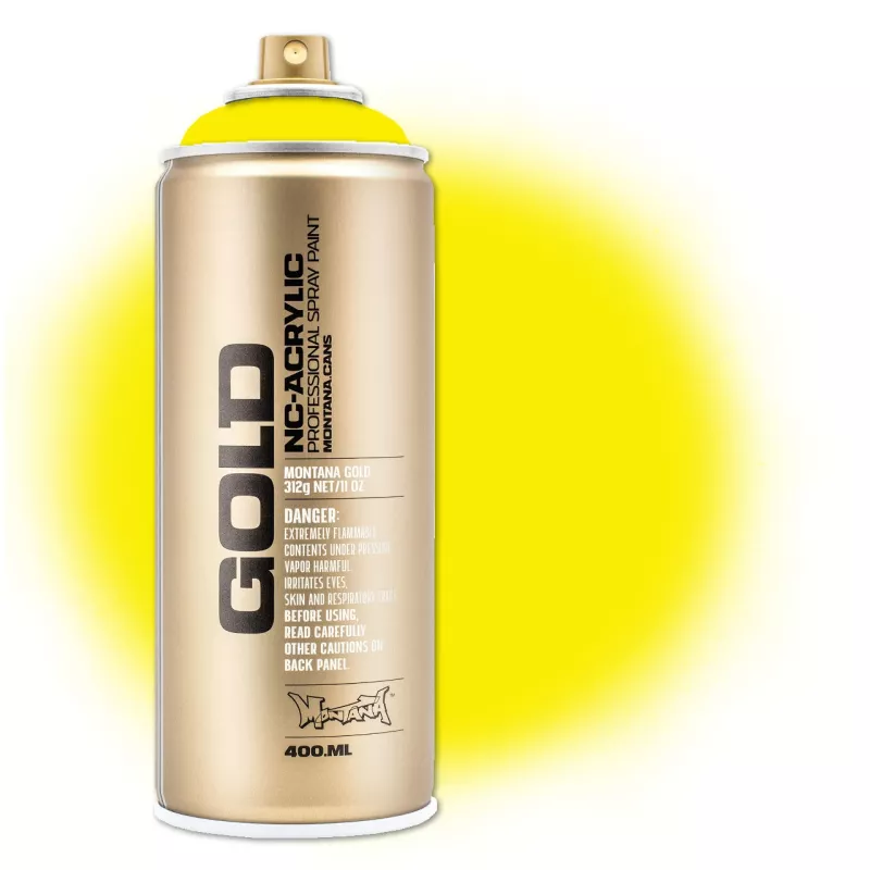 Montana GOLD 400 ml - varianty - Pure Yellow P1000