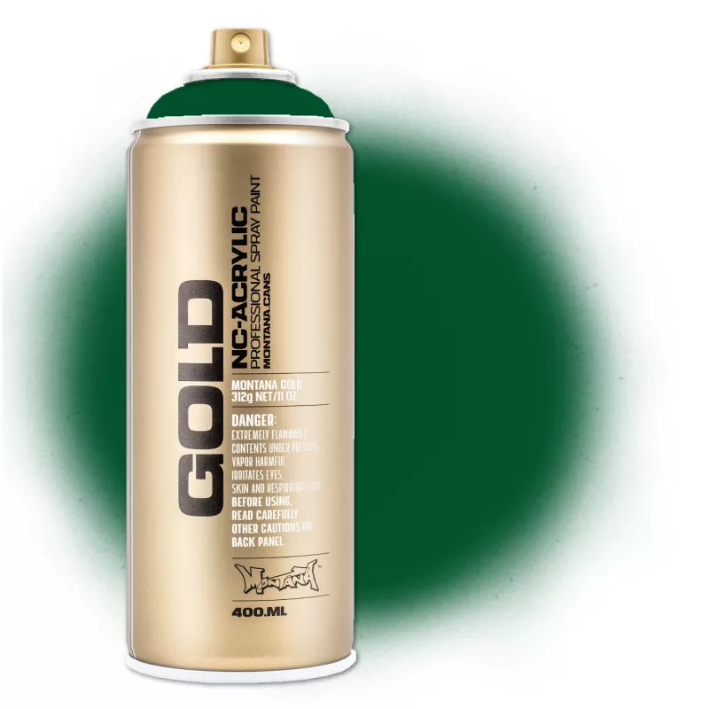 Montana GOLD 400 ml - varianty - Smaragd Green G6070