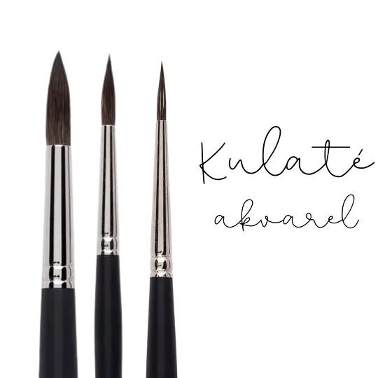 Akvarelové štětce Rembrandt, série 114 - varianty