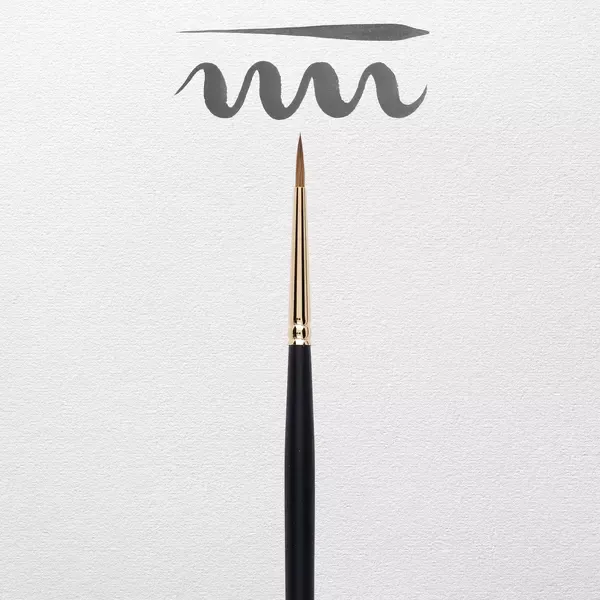 Akvarelový štětec Rembrandt, série 110 - Red Sable - varianty - Red Sable, kulatý, č.2