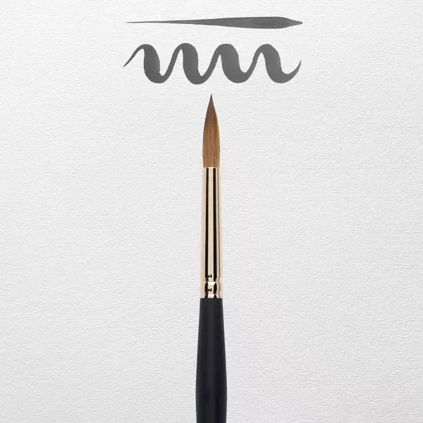 Akvarelový štětec Rembrandt, série 110 - Red Sable - varianty - Red Sable, kulatý, č.10