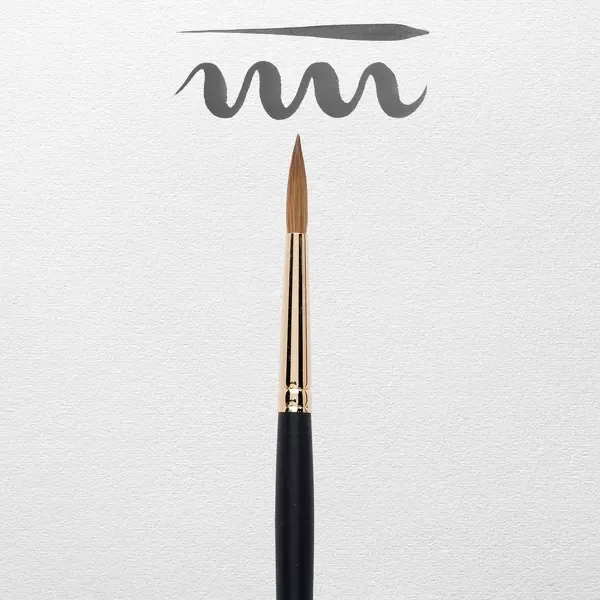 Akvarelový štětec Rembrandt, série 110 - Red Sable - varianty - Red Sable, kulatý, č.6