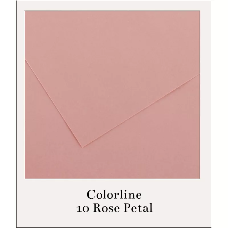 Barevný karton - COLORLINE (Canson) 220g - 70x100cm - varianty - 10 Rose Petal