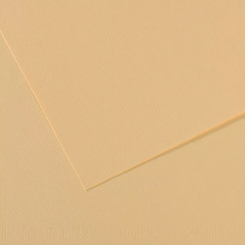 Barevný papír CANSON MI-TEINTES 21x29,7cm formát A4 (160g/m2) - 48 odstínů - 407 - Cream