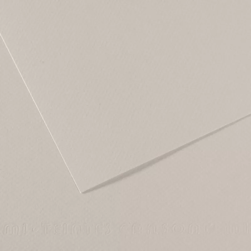 Barevný papír CANSON MI-TEINTES 21x29,7cm formát A4 (160g/m2) - 48 odstínů - 120 - Pearl Grey