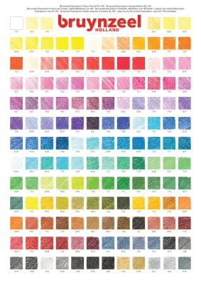Exkluzivní sada pastelek Bruynzeel Expression - 150 odstínů