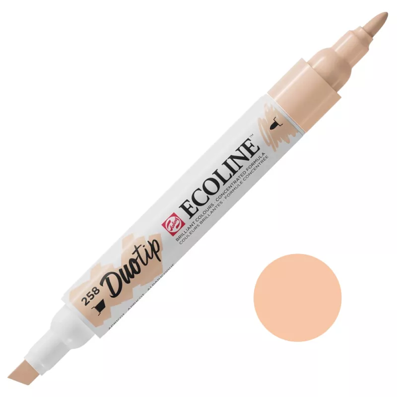 Fixy Ecoline Duotip - varianty - 258 Apricot