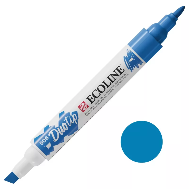 Fixy Ecoline Duotip - varianty - 506 Ultramarin Deep