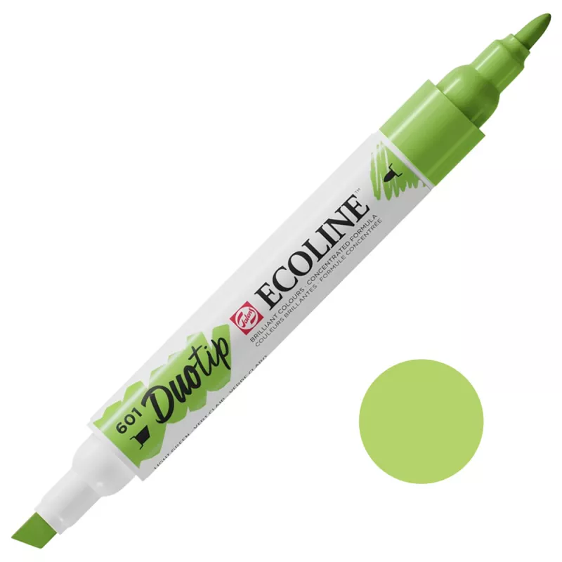 Fixy Ecoline Duotip - varianty - 601 Light Green
