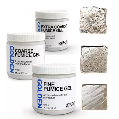 Golden Pumice Gel - hrubý - varianty