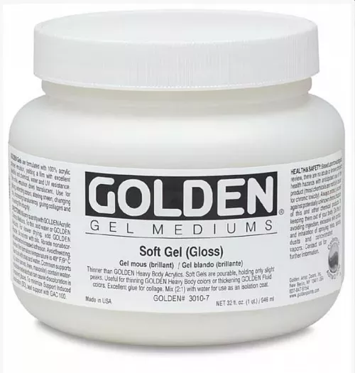 Golden Soft Gel - lesklý - varianty - Golden Soft Gel - lesklý - 946 ml