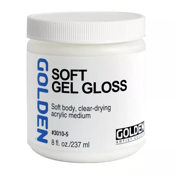 Golden Soft Gel - lesklý - varianty