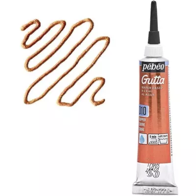 Gutta č.10 - 20ml  měděná (Pébéo) 