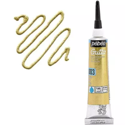 Gutta č.3 - 20ml  zlatá (Pébéo)