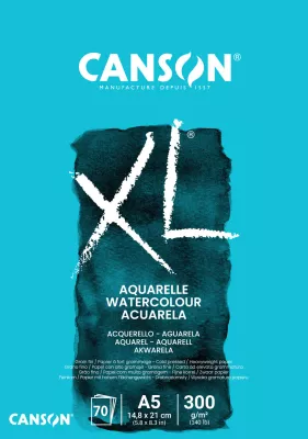 Lepené akvarelové skicáky Canson XL Aquarelle - varianty