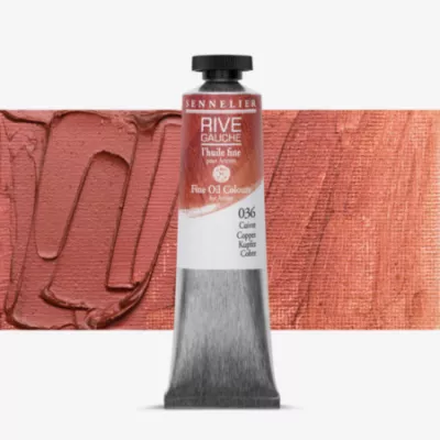Olejová barva Sennelier Rive Gauche 40ml - 407 Van Dyck Brown Olejová barva Sennelier Rive Gauche 40ml - 407 Van Dyck Brown