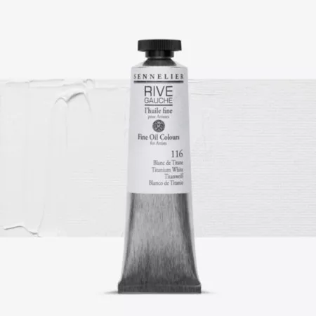 Olejová barva Sennelier Rive Gauche 40ml - 116 Titanium White