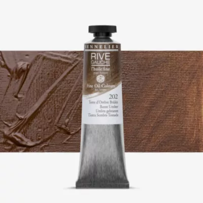 Olejová barva Sennelier Rive Gauche 40ml - 407 Van Dyck Brown Olejová barva Sennelier Rive Gauche 40ml - 407 Van Dyck Brown