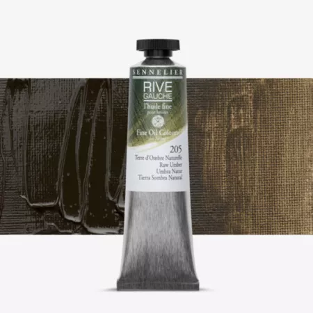 Olejová barva Sennelier Rive Gauche 40ml - 205 Raw Umber