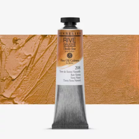 Olejová barva Sennelier Rive Gauche 40ml - 208 Raw Sienna
