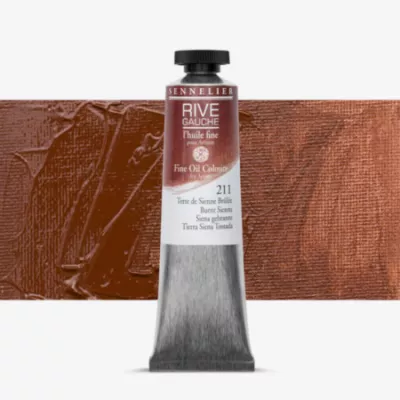 Olejová barva Sennelier Rive Gauche 40ml - 407 Van Dyck Brown Olejová barva Sennelier Rive Gauche 40ml - 407 Van Dyck Brown