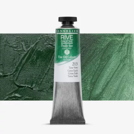Olejová barva Sennelier Rive Gauche 40ml - 213 Green Earth