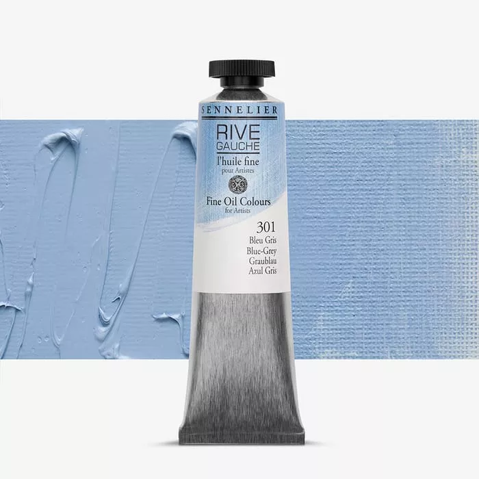Olejová barva Sennelier Rive Gauche 40ml - 301 Blue Grey
