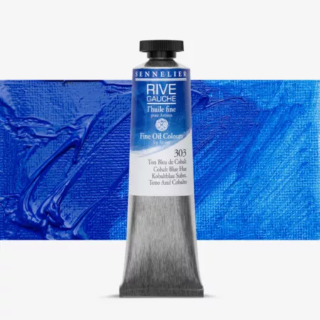 Olejová barva Sennelier Rive Gauche 40ml - 303 Cobalt Blue Hue