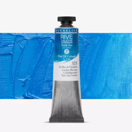 Olejová barva Sennelier Rive Gauche 40ml - 323 Cerulean Blue Hue