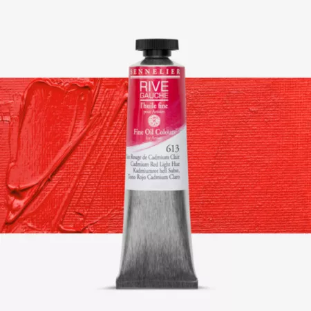 Olejová barva Sennelier Rive Gauche 40ml - 613 Cadmium Red Light Hue