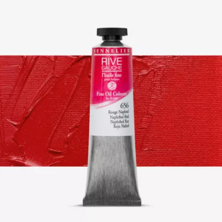 Olejová barva Sennelier Rive Gauche 40ml - 656 Naphtol Red