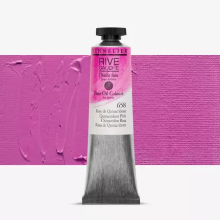 Olejová barva Sennelier Rive Gauche 40ml - 658 Quinacridone Pink