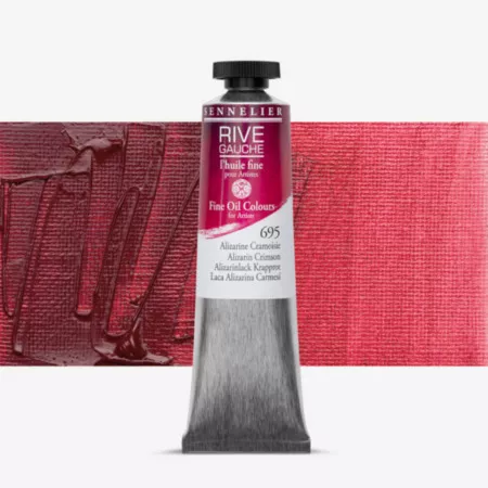 Olejová barva Sennelier Rive Gauche 40ml - 695 Alizarin Crimson