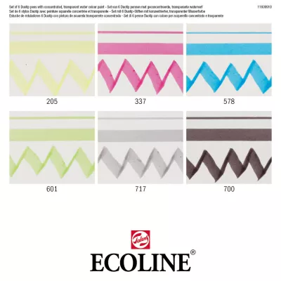 Sada Ecoline Duo Tip Basic 6ks