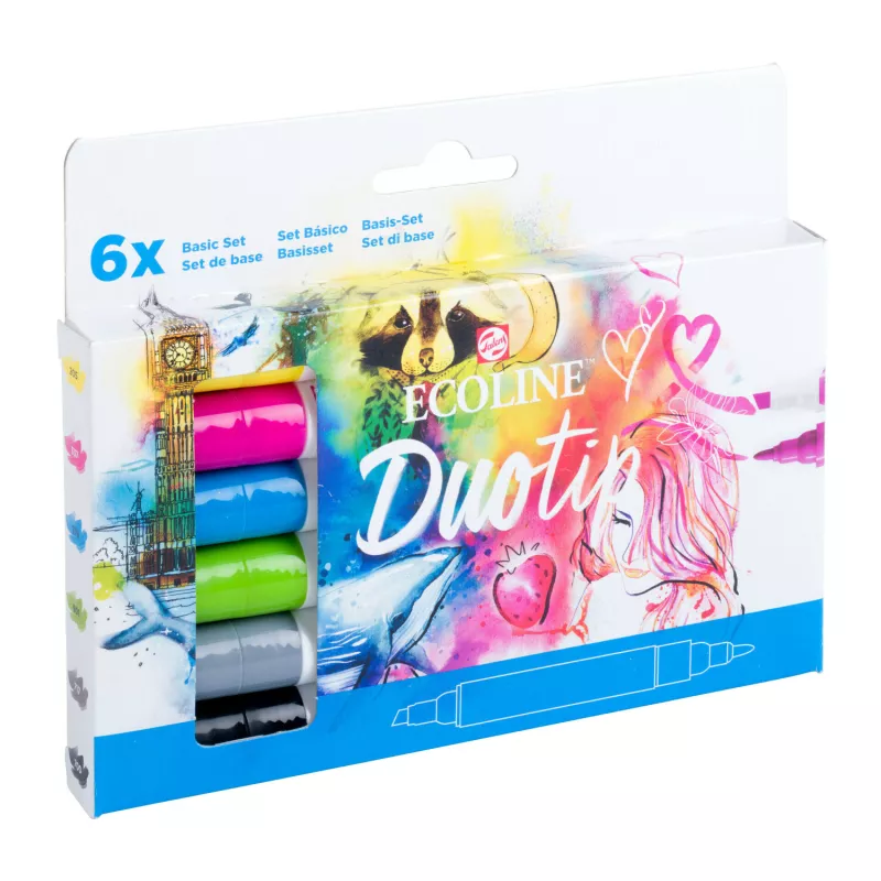 Sada Ecoline Duo Tip Basic 6ks